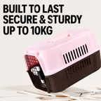 360° ventilated travel crate