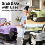 360° ventilated travel crate