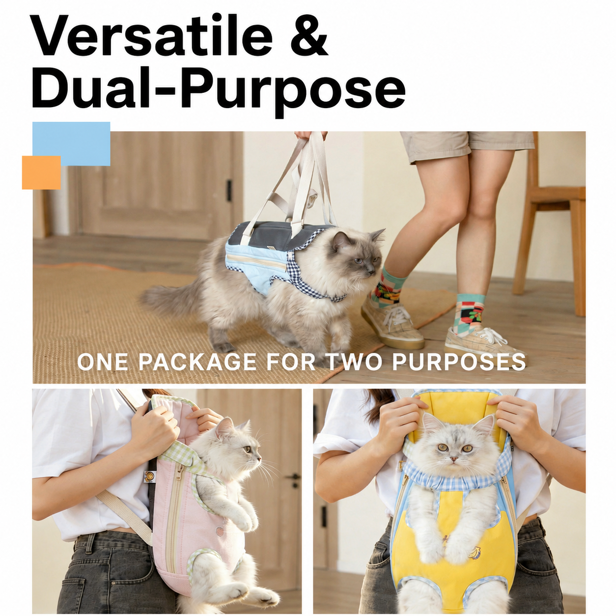 Hands-Free Fruit Pet Carrier