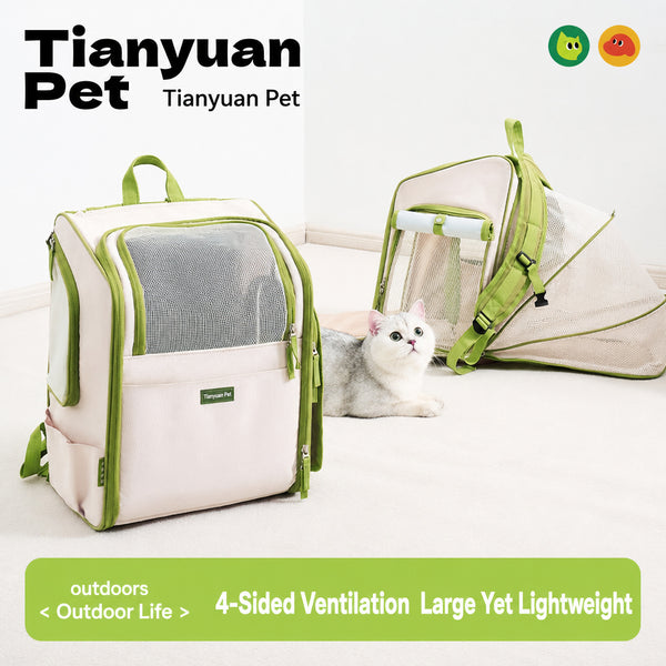 Expandable Airflow Pet Backpack