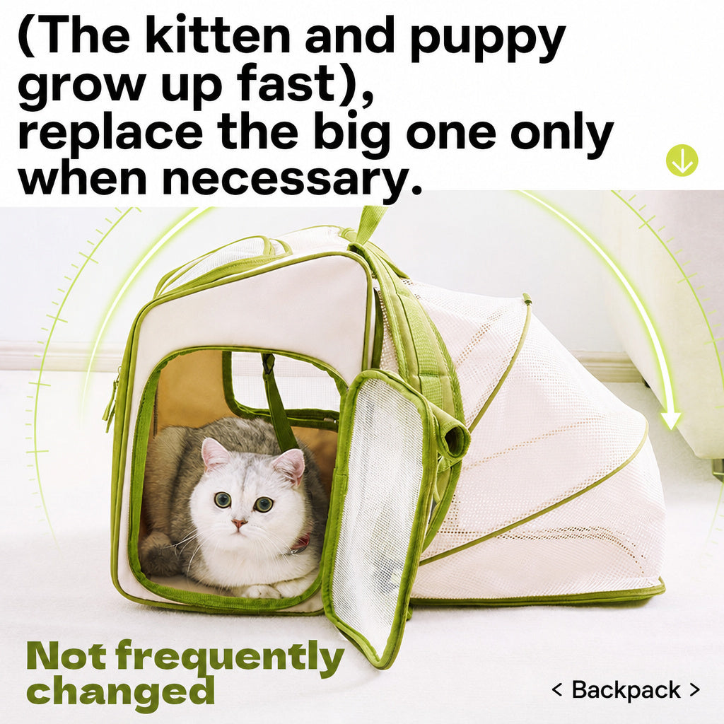 Expandable Airflow Pet Backpack