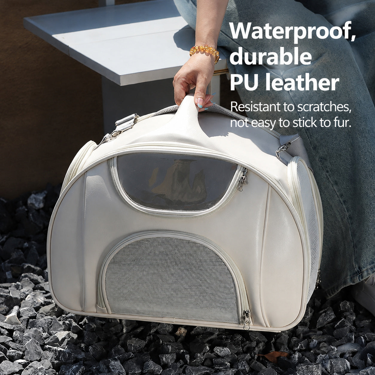 Rolling Cat Carrier Backpack