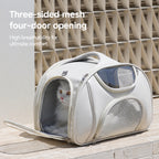 Rolling Cat Carrier Backpack
