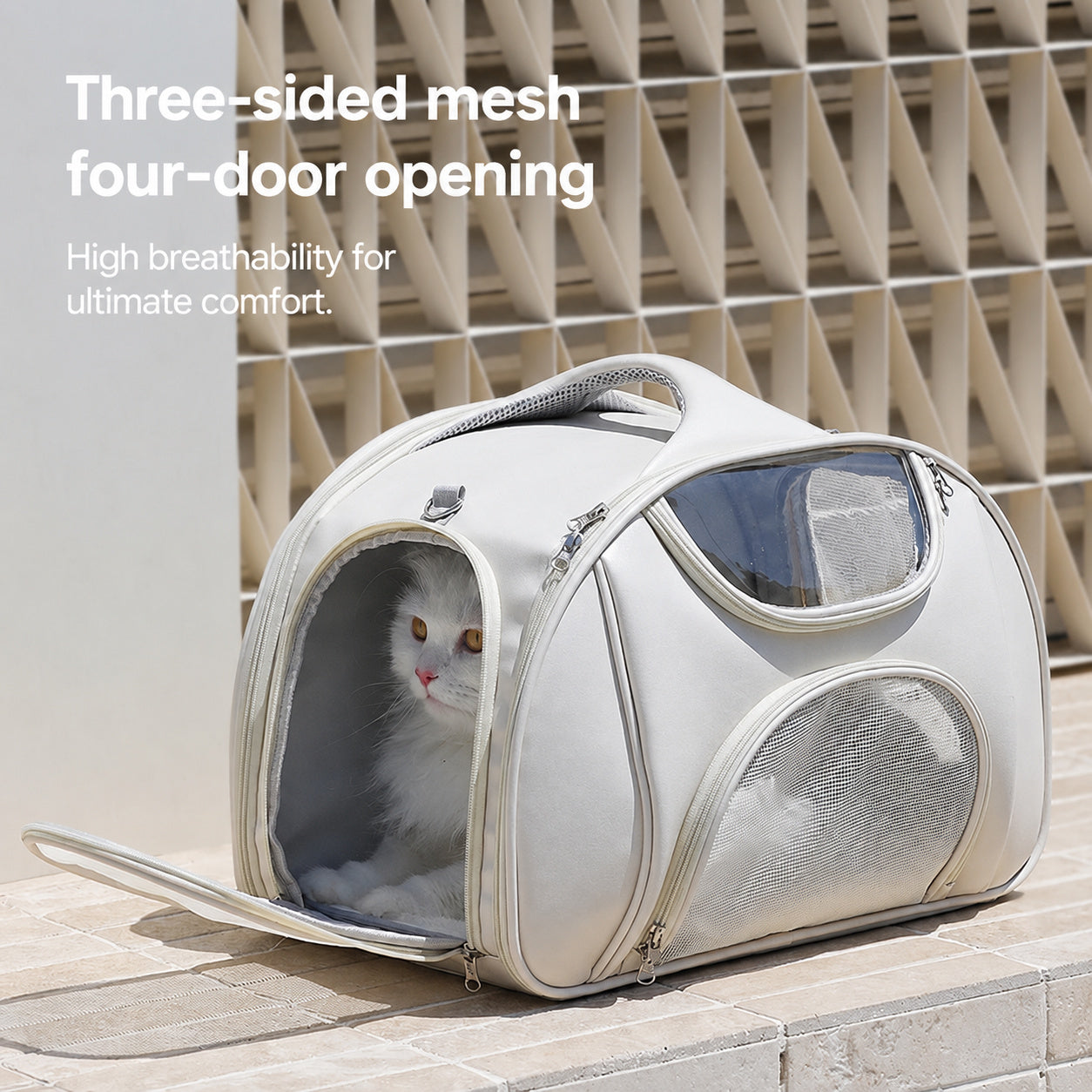 Rolling Cat Carrier Backpack