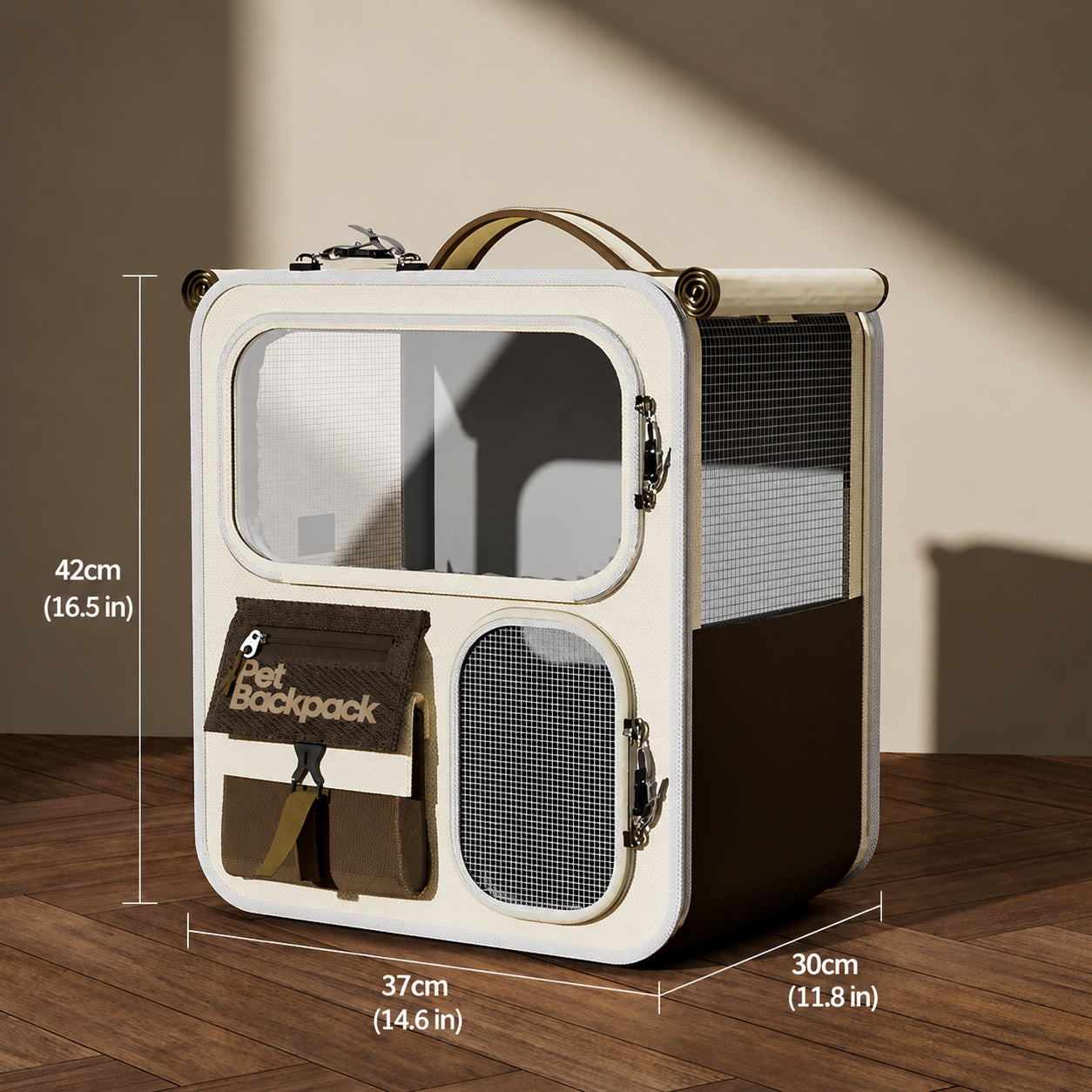 Two-cat Travel Backpack Set