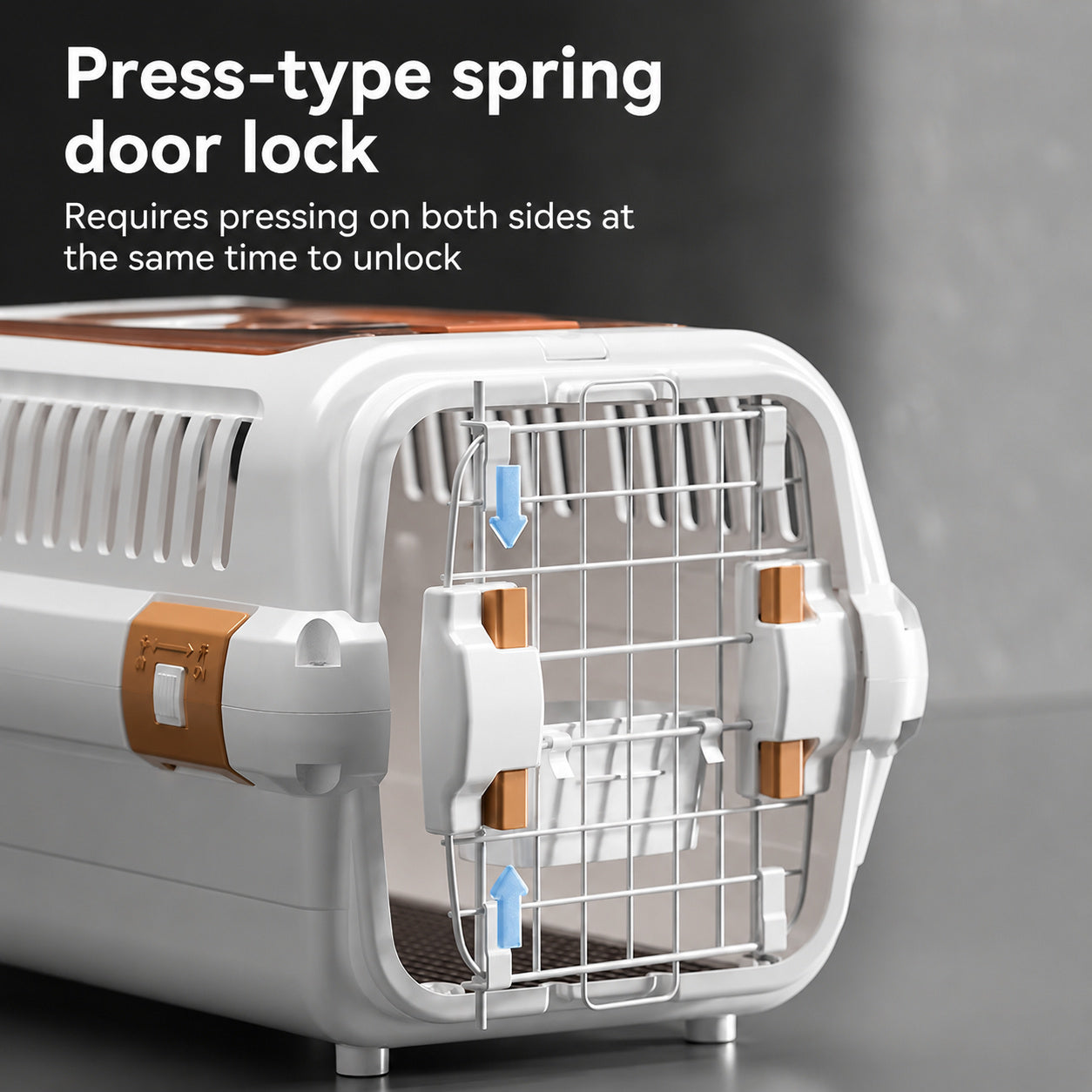 Ventilated Travel Carrier Dual-lock