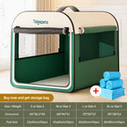 Foldable Pet Crate Den