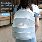 Expandable Mesh Pet Backpack