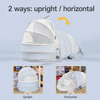 Expandable Mesh Pet Backpack