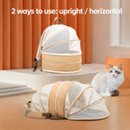 Expandable Mesh Pet Backpack