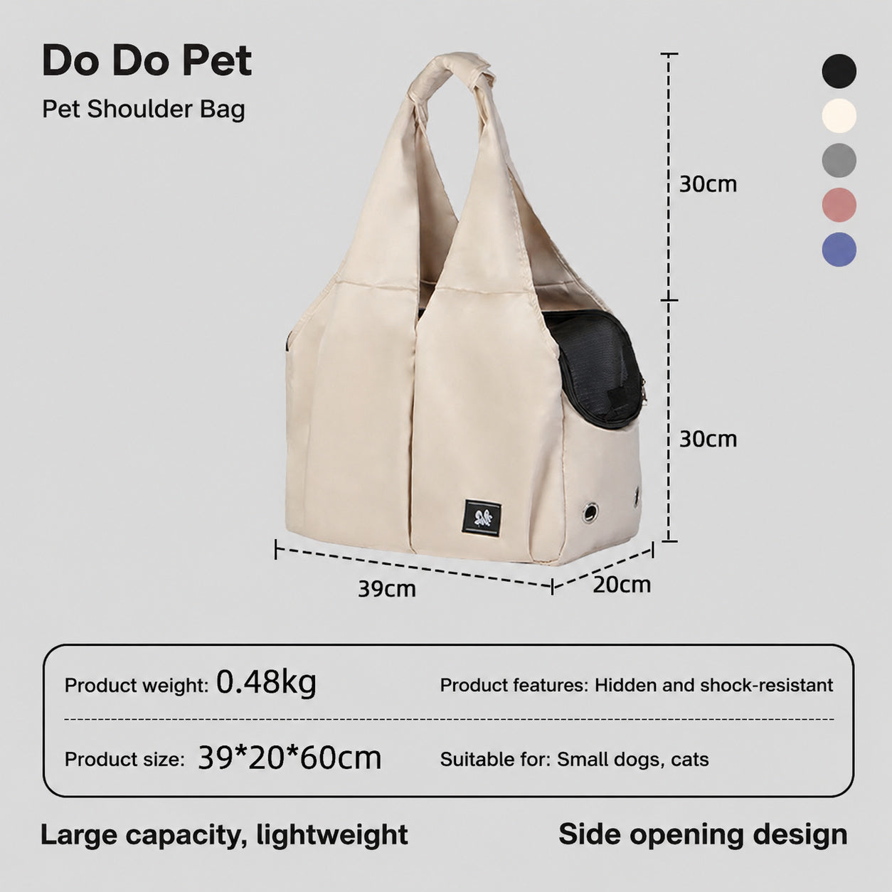 Airflow Privacy Pet Carrier