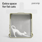 XL Cat Trolley Backpack Mesh