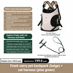 Hands-Free Mesh Pet Carrier