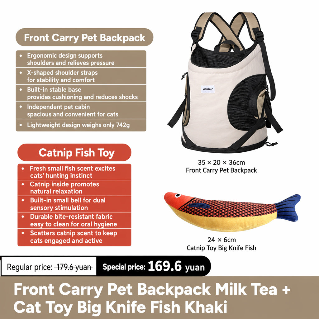 Hands-Free Mesh Pet Carrier
