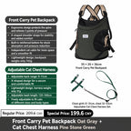 Hands-Free Mesh Pet Carrier