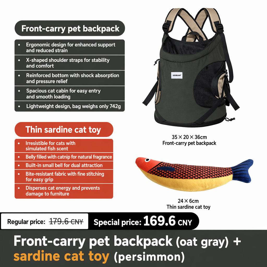 Hands-Free Mesh Pet Carrier