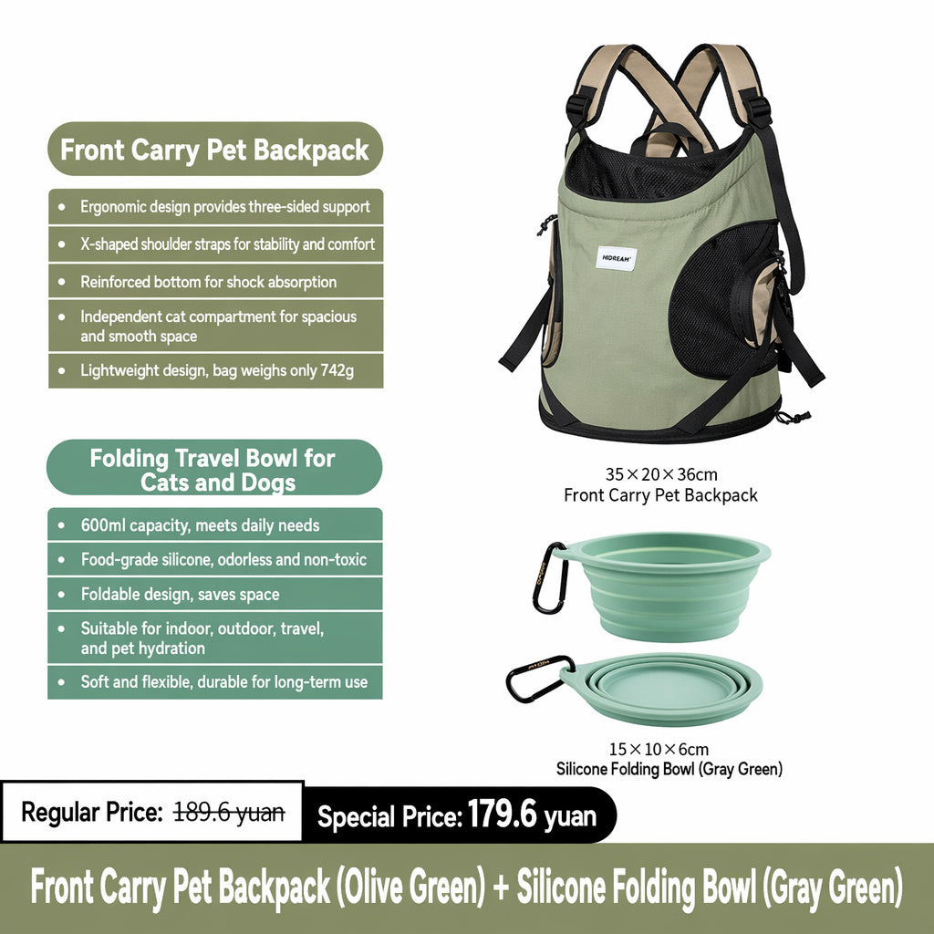 Hands-Free Mesh Pet Carrier