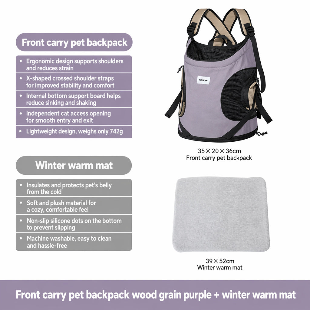 Hands-Free Mesh Pet Carrier