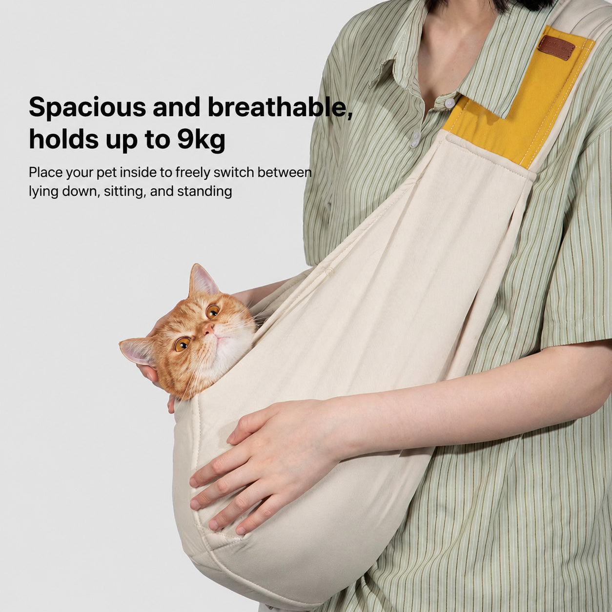 Cozy Hands-free Pet Sling