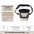 Color-Block Treat Trainer Belt