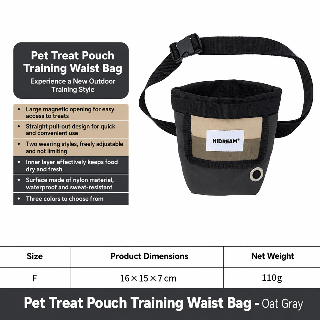Color-Block Treat Trainer Belt