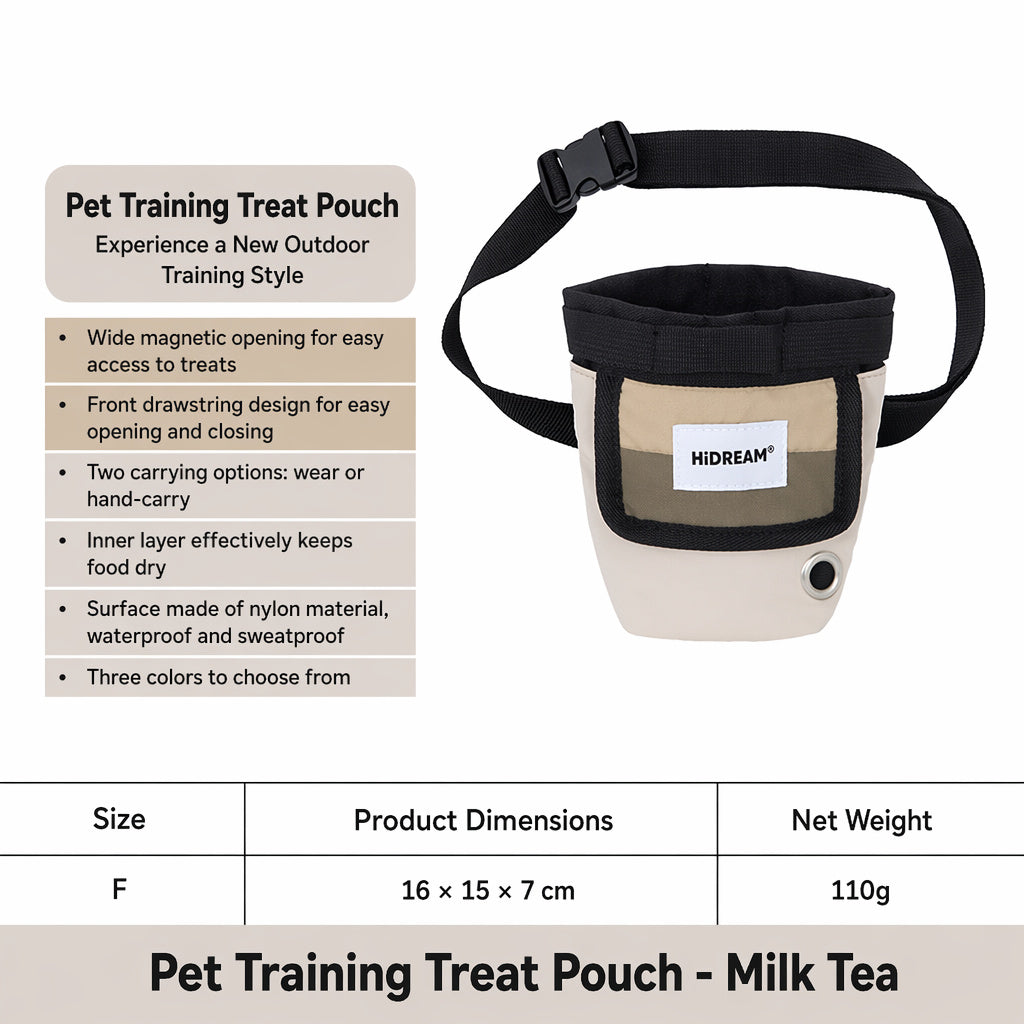 Color-Block Treat Trainer Belt