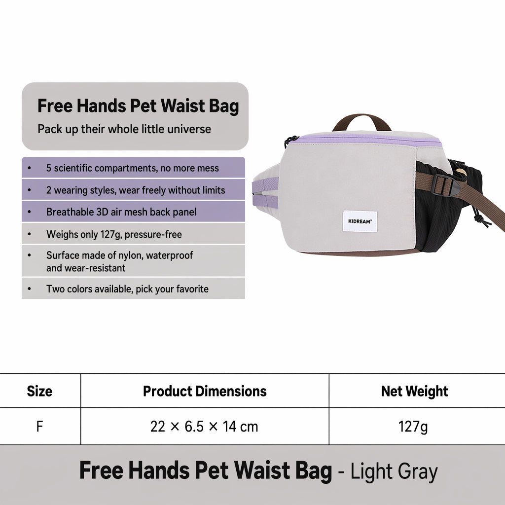 Crossbody Dog-walk Belt Bag