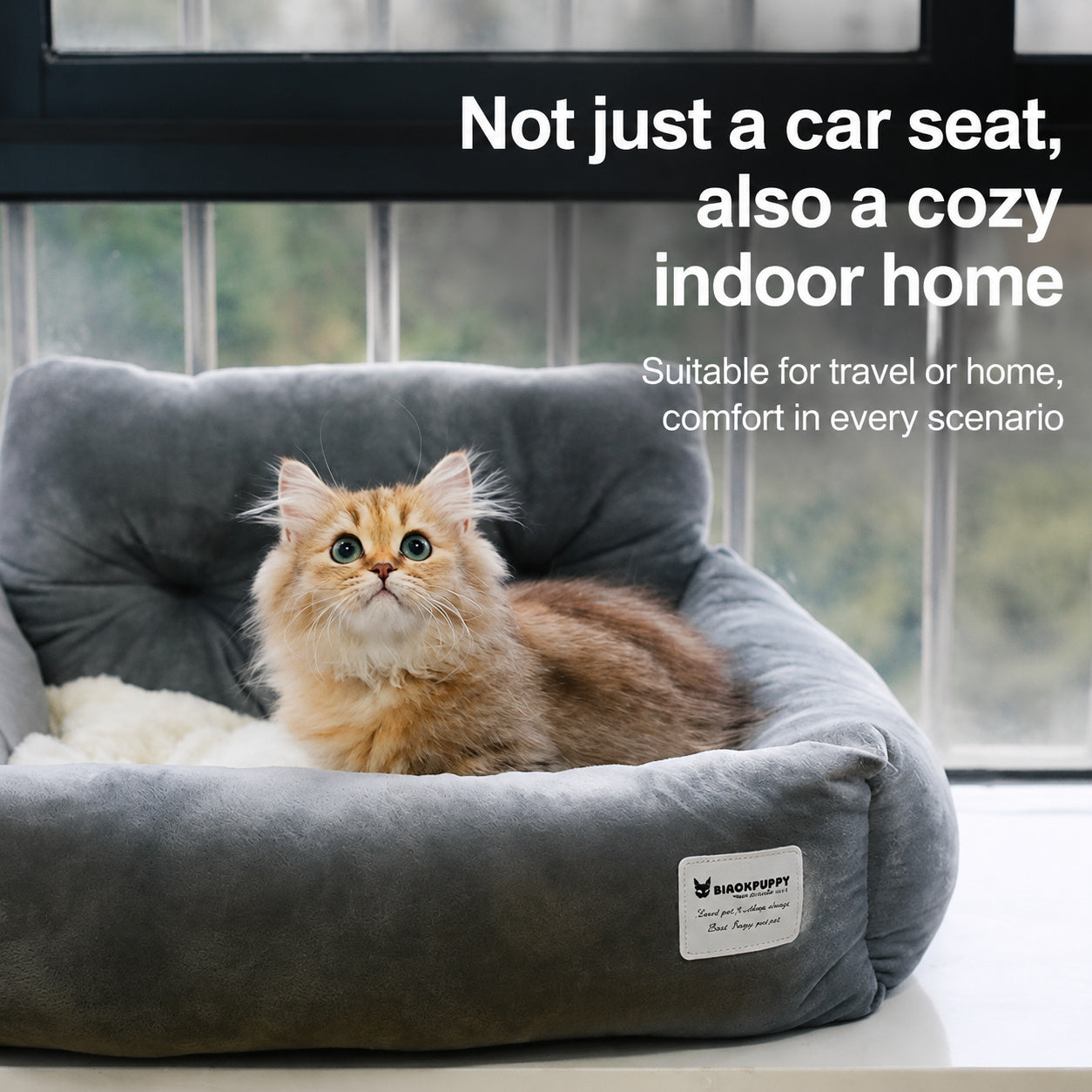 Cloud-soft Pet Car Bed