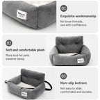 Cloud-soft Pet Car Bed