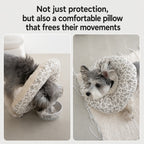 Floral Recovery Collar Pillow