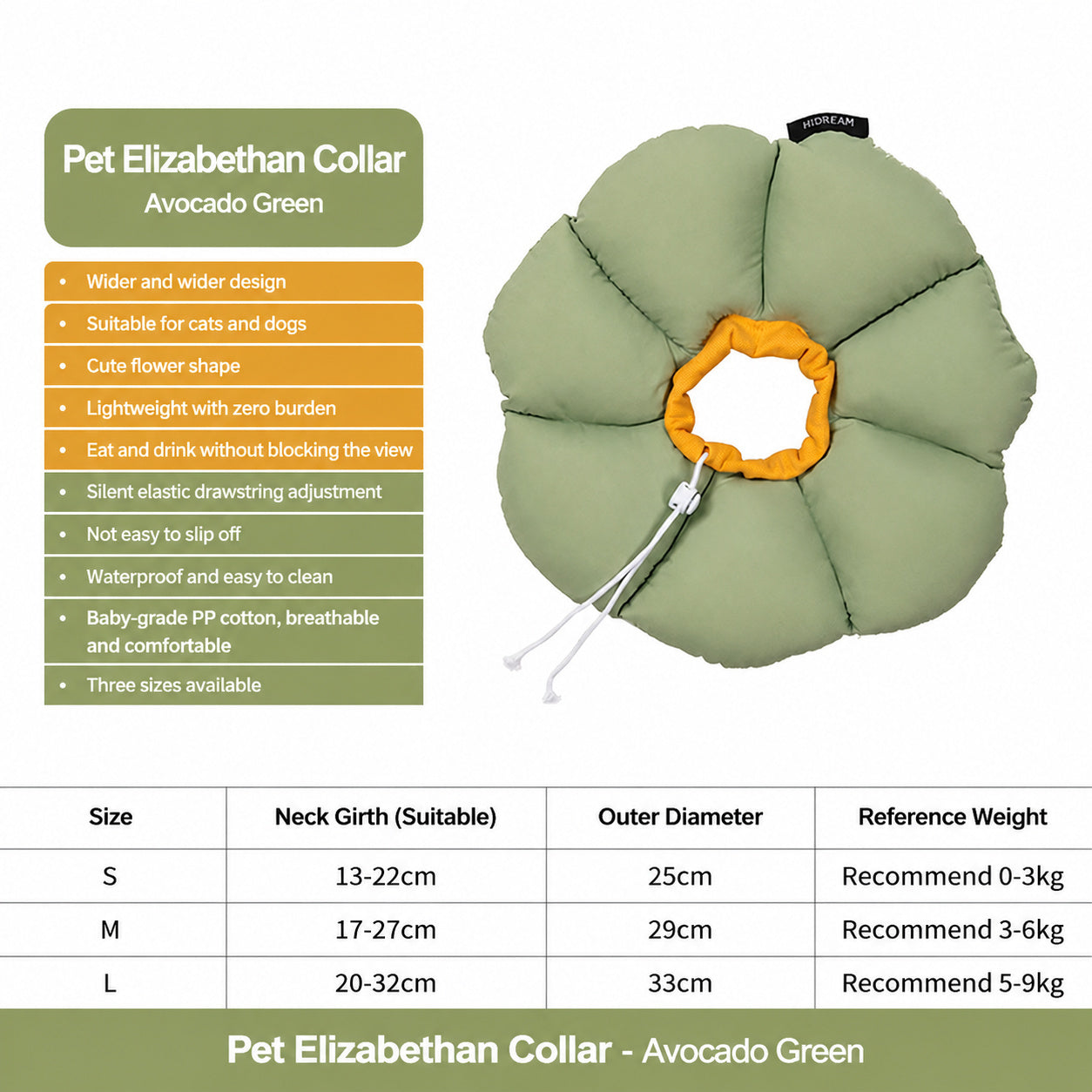 Waterproof Recovery Cat Collar
