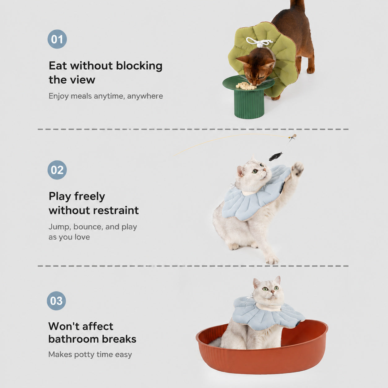 Petal-soft Recovery Collar