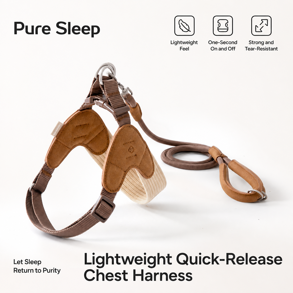 Escape-Proof Harness Leash Set