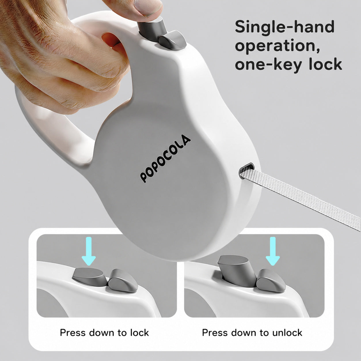 Ultralight One-touch Brake Leash