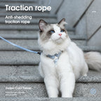 Gradient Cat Harness Leash Set