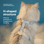 Gradient Cat Harness Leash Set