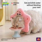 Square & Star Plush Soft Pet Cone Collar