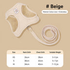 Breathable No-choke Cat Harness