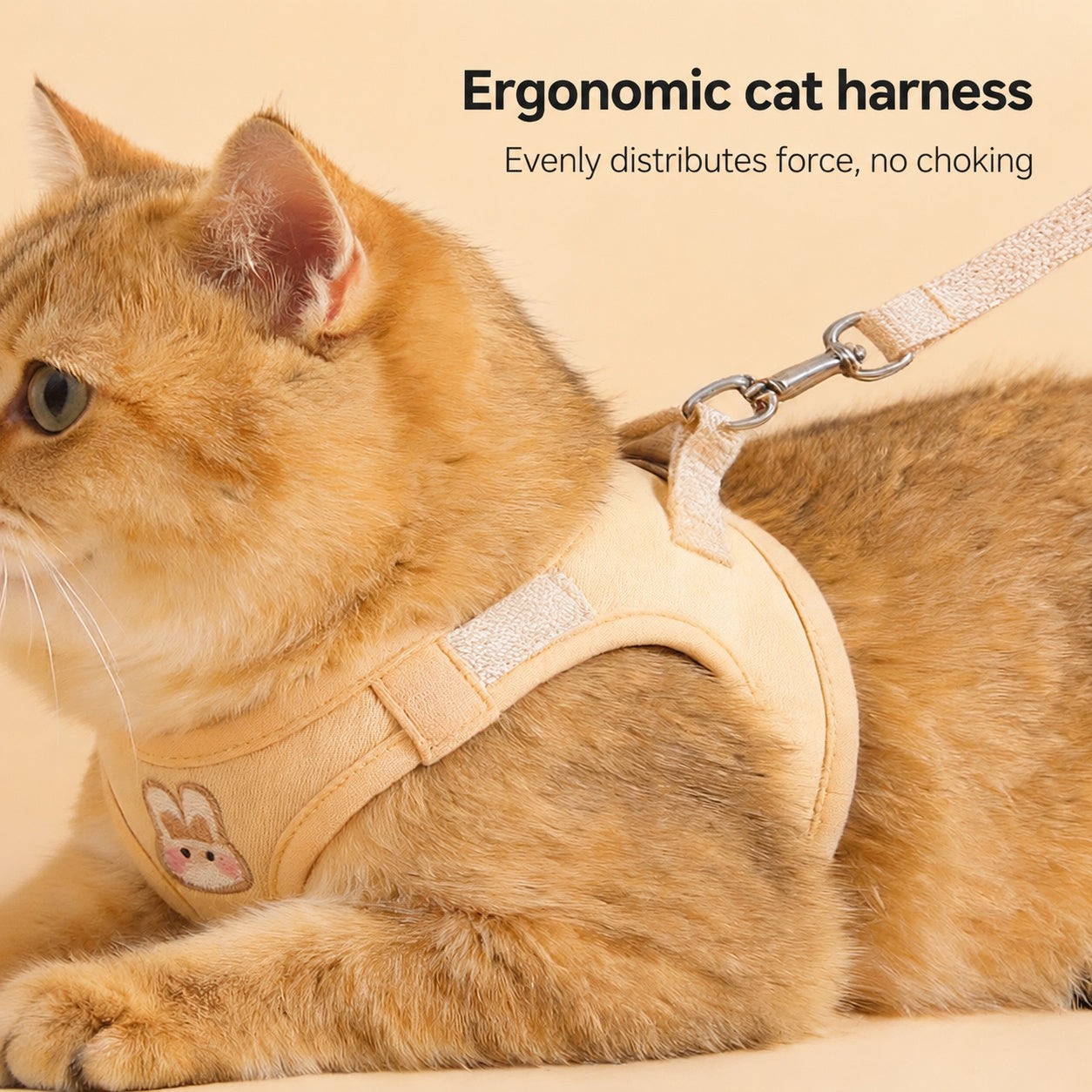 Breathable No-choke Cat Harness