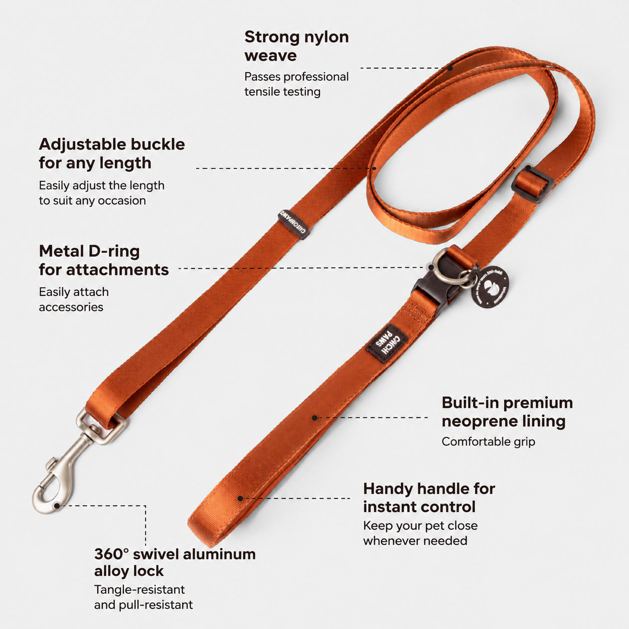 Multi-way Hands-free Leash