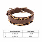 Genuine Leather Sighthound Collar