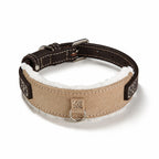 Suede Leather Dog Collar