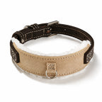 Suede Leather Dog Collar