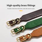 Top-grain Leather Dog Collar