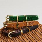 Top-grain Leather Dog Collar