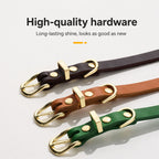 Top-grain Leather Dog Collar