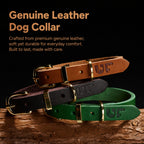 Top-grain Leather Dog Collar