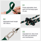 Adjustable Escape-resistant Harness Set