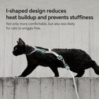 Adjustable Leather Harness Leash