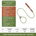 Leather-handle Slip Lead